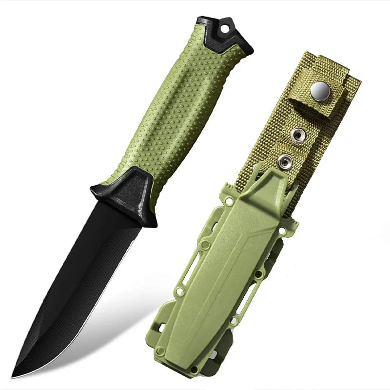 Portable Outdoor Pocket Knife, Fixed Blade Outdoor Utility Knife with High Hardness Blade, Compact Tools for Backpack, Camping