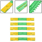 5Pc Plastic Beehive Door Beekeeping Beehive Box Door/Anti-Escape Hive Gate Sheet Nest Spacer Bee Box Entrance Beekeeper Tools