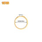 10pcs/Set 10-40cm Wooden Embroidery Hoops Frame Set Bamboo Embroidery Hoop Rings For DIY Cross Stitch Needle Craft Tool