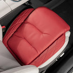 New Car Seat Cushion Waist Cushion for Mercedes Benz/BMW/Audi Breathable and Ventilated Nappa Leather All Season Seat Cushion