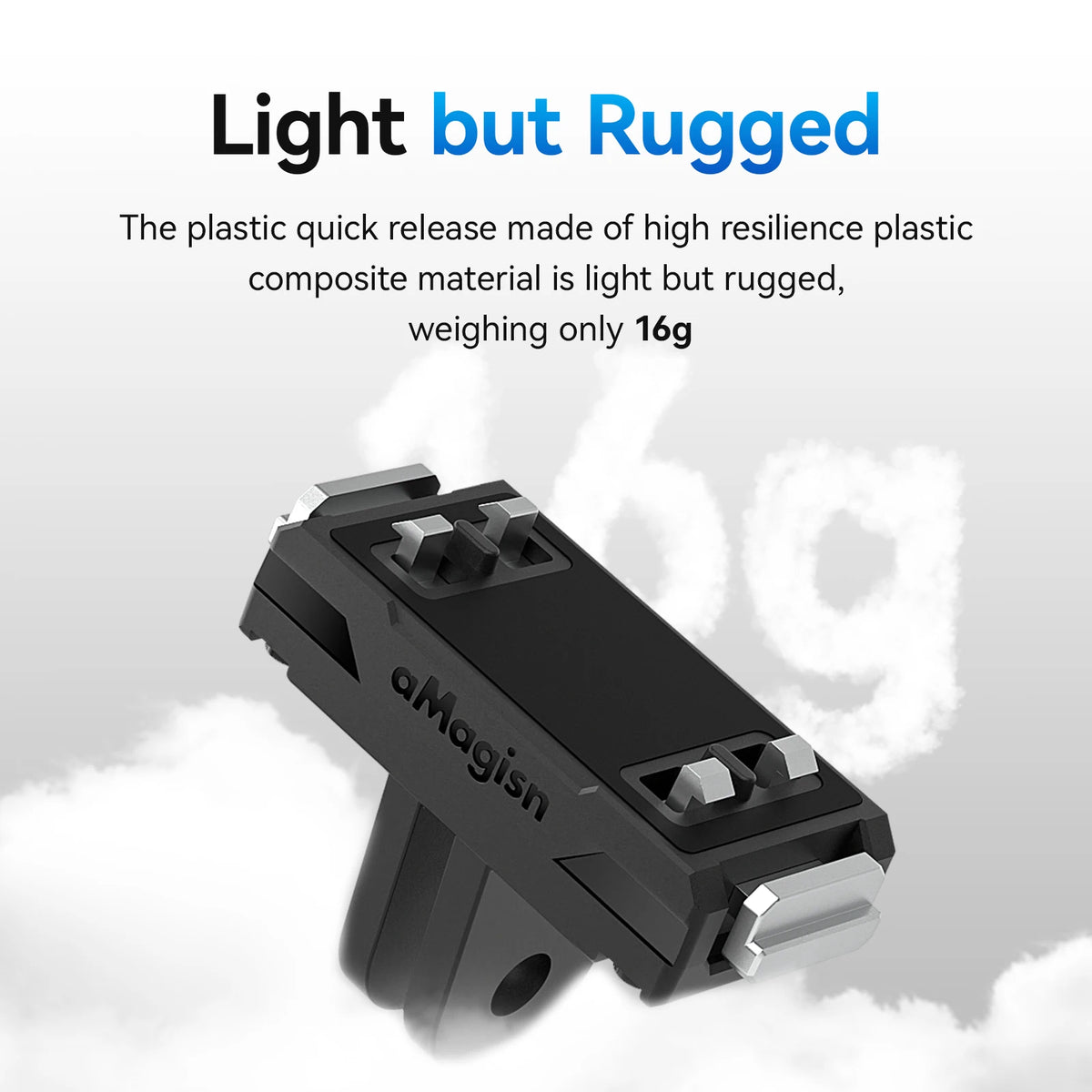aMagisn Magnetic Quick Release Mount Adapter for Insta360 X5/X4/Ace Pro 2, 2pcs