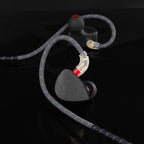 CVJ Nightelf In Ear Earphones 3 DD Dual-Channel Three-unit 3.5mm Metal plug Earphone with silver-plated wire  Headphones Yukimi
