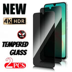2Pcs Privacy Screen Protector For Samsung Galaxy A13 A16 A06 A26 A36 A56 Tempered Glass For Samsung A05 A55 A25 A35 A15 Glass