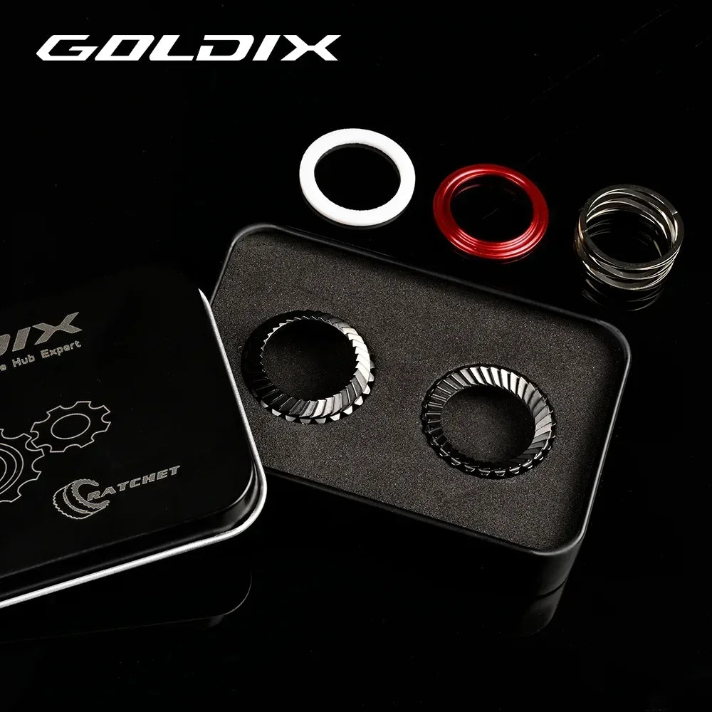 GOLDIX Spiral X-Drive Ratchet 36T/60T Bicycle Hub Ratchet with Wave Spring for 370/350/310/180/160 Hubs