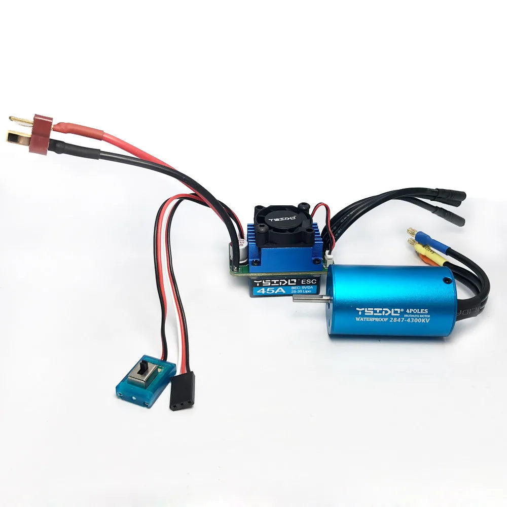 Brushless Combo Upgrade Kit Motor Esc Receiver RC Servo Set  for MJX hyper go HBX REMO Hobby WLtoy 1/12 1/14 1/16 1/18 Car
