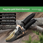 Baolian SK5 Pruning Shears with Teflon Coating, Tree Branch Trimming Scissors