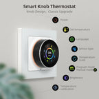 AVATTO WiFi Smart Knob Thermostat Temperature Controller For Water Gas Boiler Electric Heating Works With Tuya Alexa Google Home