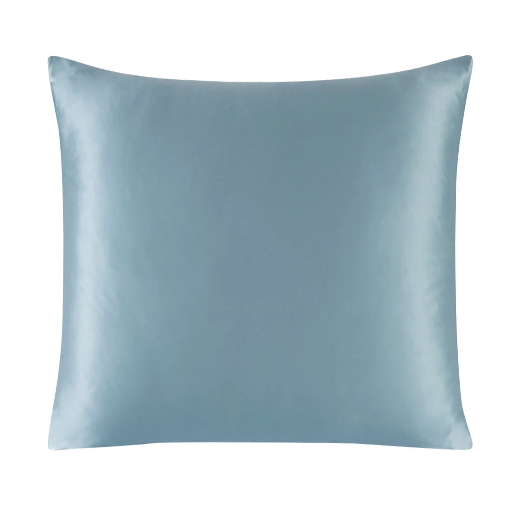100% Pure Silk Pillowcase With Zipper Cushion Pillow Cover Solid Multicolor Many Sizes 40x40cm 80x80cm