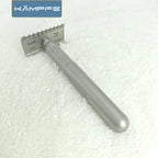 KAMPFE  CNC machining Stainless Steel Safety man shaver Blade Shaving Razors  with and 5 blades Mans tools