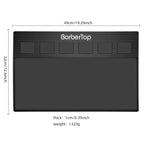 Barber Mats Barber Tools Storage Mat Barbershop NonSlip Magnetic Silicone Cushion Tray Storage Heat Insulation Working Pad ﻿
