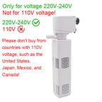Aquarium Filter Pump Fish Tank Submersible Silent Air Oxygen Aerator Water Change Pump Aquarium Air Pump Wave Maker 220v