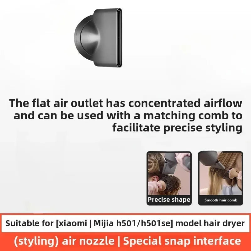 For Xiaomi Mijia Hair Dryer Drying Modeling Mouthpiece Accessories  H501/H501SE