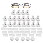 Drawer Latch Cabinet Door Magnetic Child Safety Lock Limiter Children Protection Baby Safety Lock Invisible Lock Kids Security