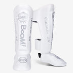 Muay Thai Shin Instep Guards Thickened Leg Protectors, Sanda Boxing Taekwondo, S-L, Multi-Color