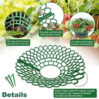 10PCS Strawberry Supports With 3 Sturdy Support Feet Keeping Plant Fruit Stand Vegetable Growing Rack Garden Tools