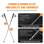 Naturehike Climbing Mountaineering Walking Stick Portable Folding Telescopic Hiking Pole Outdoor Trekking Poles Telescopic Baton