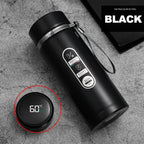 Thermos Sus304 Tea Water Bottle 500ML-1Liter Stainless Steel Vacuum Flask Portable Cups Bottle with LED Temperature Display
