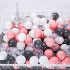 100 Pcs Eco-friendly Colorful Ball Pit Soft Plastic Ocean Ball Water Pool Ocean Wave Ball Outdoor Toys For Children Kids Baby