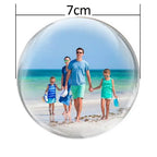 Video Crystal Ball Memory Art Glass Ball Lamp Spherical Pixel Display 2.7 inchs Screen 4GB Videos Player for Wedding/Anniversary