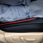 SEAMETAL Full-Surround PU Leather Car Seat Cover Cushion Protector Pad, 1pc