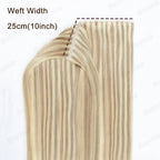 Butterfly Weft Extensions Human Hair Hand Tied Invisible PU Bundles Hole Flat Remy Twin Tabs PU Weft Free Beads 40-50g/Pack
