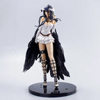 21cm Albedo Action Figures black wings Protector PVC Collectile figure Undead girl home Decoration Model Toys For kid gift