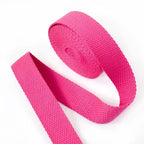 5Meters 1.3mm 20-50mm Cotton Webbings Tape for Bag Strap Backpack Label Ribbon Band Clothes Bias Binding DIY Sewing Accessories