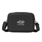 XFJI Carrying Case Compatible with DJI NEO 2 Combo PU Leather Hard Shell Shoulder Bag Travel Storage Pouch Drone Accessories