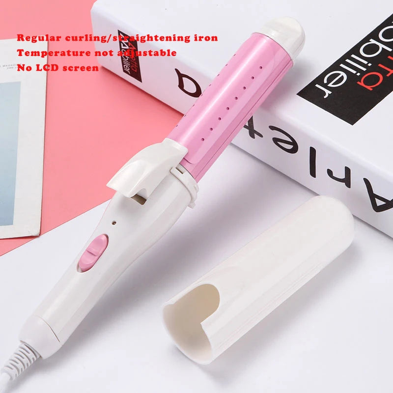 2021 New 9mm-38mm Professional Ceramic Hair Curler Lcd Curling Iron Roller Curls Wand Waver Fashion Styling Tools