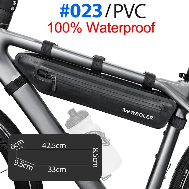 NEWBOLER Bicycle Bags Cycling Top Tube Front Frame Bag Waterproof MTB Road Triangle Pannier Dirtresistant Bike Accessories Bags