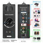 Douk Audio Vacuum Tube Phono Preamp MM/MC Turntable Stereo Desktop Pre-Amplifier Headphone Amp