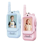 Video Walkie Talkies for Kids 2 Pack Rechargeable Toddler Toys  for Indoor Camping Travel  Birthday Gfits for Kids Ages 3-12