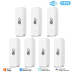 Tuya WiFi Temperature Humidity Sensor Smart Life Remote Monitor For Smart Home Work with Alexa Google Assistant