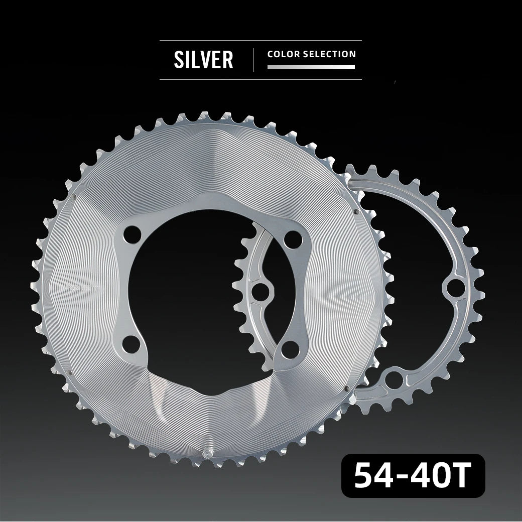 RYET Aero Road Bike Chainring 50-34T 52-36T 54-40T for Shimno Dura-Ace R9200 Ultegra R8100 105 R7100 12s 2x Groupsets Parts
