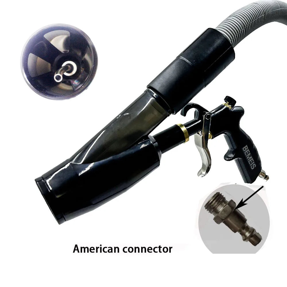Car Interior Detailing Air Blow Tornador Gun &vacunm Gun ,Cleaning Tornado Gun Quickly Blasts Dirt and Dust