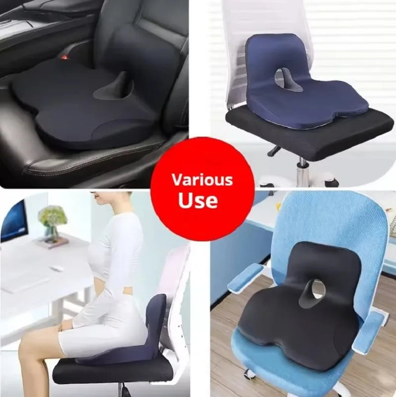 Revolutionize Comfort: Memory Foam Support Duo for Your Kitchen Seating