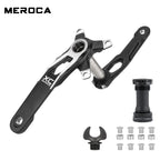 Hollowtech connecting rods 104 bcd 24mm MTB Integrated crankset 170mm mountain bike lightweight crank arm Monoplate cranks