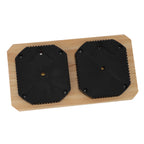 Dual Temperature and Humidity Meter Wall Mounted 2 in 1 Wooden Sauna Thermometer Hygrometer For Hotel Sauna Room