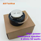 SOTAMIA 1PCS 2 Inch 4 Ohms 50W Vibrating Speaker Mini Audio Power Loudspeaker 50MM Resonance Speaker Hifi Music Bass