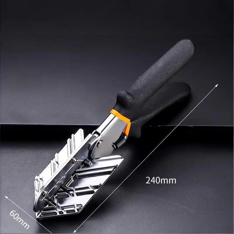 45-135 Degree Multi Angle Corner Scissors Mitre Wall Panel Wire Slot Cutter Plastic Pipe Hose Scissors Tool