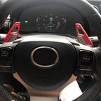 Aluminum Paddle Shifter For Lexus IS200 IS250 IS300 IS350 RC200t RC300 RC350 NX200t Shift Paddle Steering Wheel Paddle Stickers