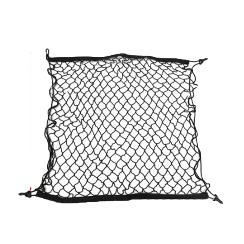 Car Trunk Net For Wey Tank 300 GWM HEV 2023 2022 2021 2020 Trunk Net Mesh Elastic Nylon Luggage Storage Auto Interior Accessorie