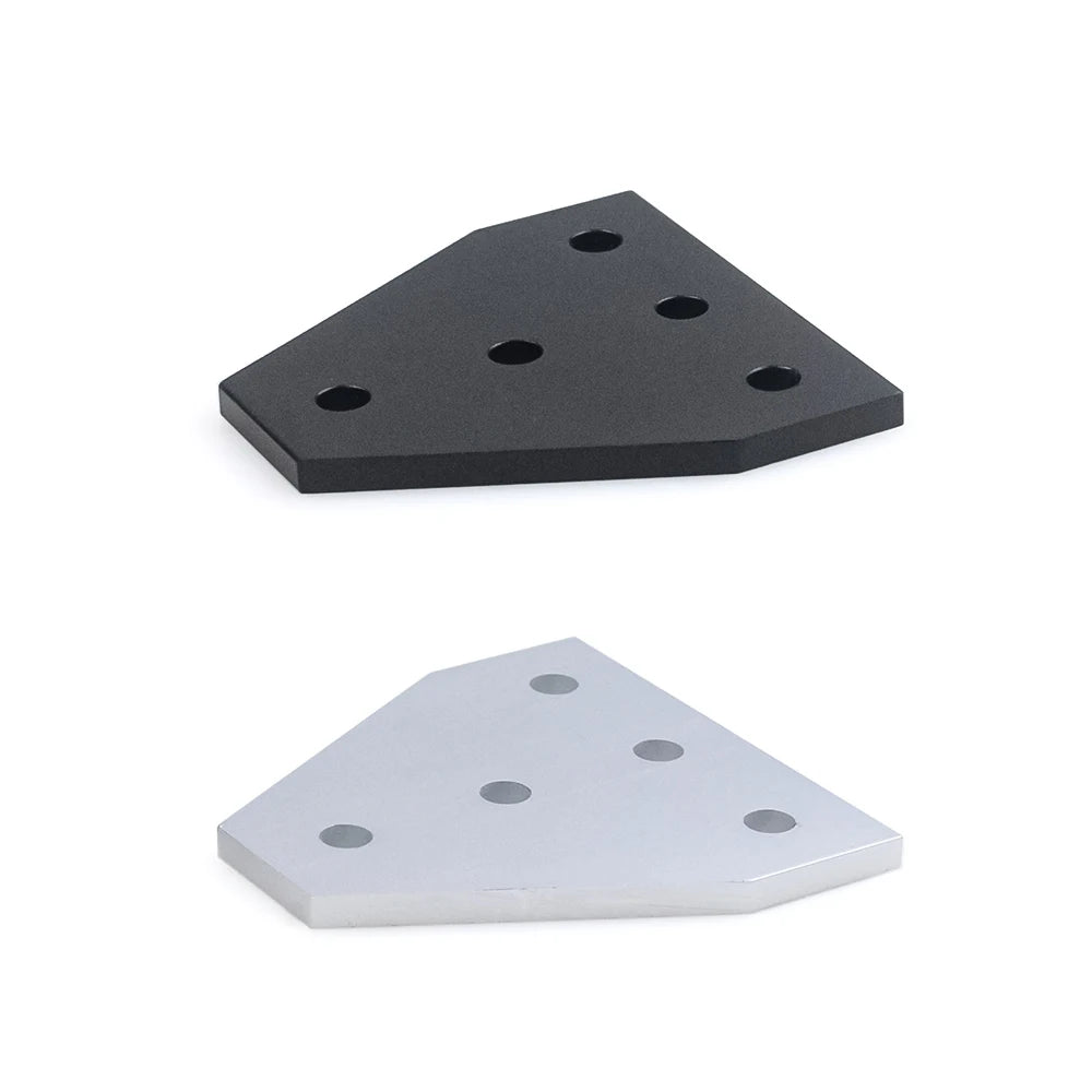 90° corner angle bracket plate, L/T, for 2020/3030/4040 aluminum profile, 4-10pcs