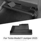 LUCKEASY LHD for Tesla Model Y Launch 2025 2026 Juniper (not for RHD) Car Glove Box Tray Pallet Case Organizer Accessories