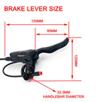 NUTT-A5-D Electric Scooter Hydraulic Brake for Dualtron DT Zero 10X Mini KUGOO G1 Booster ES3 Dualtron Ultra Speedway E-Scooter