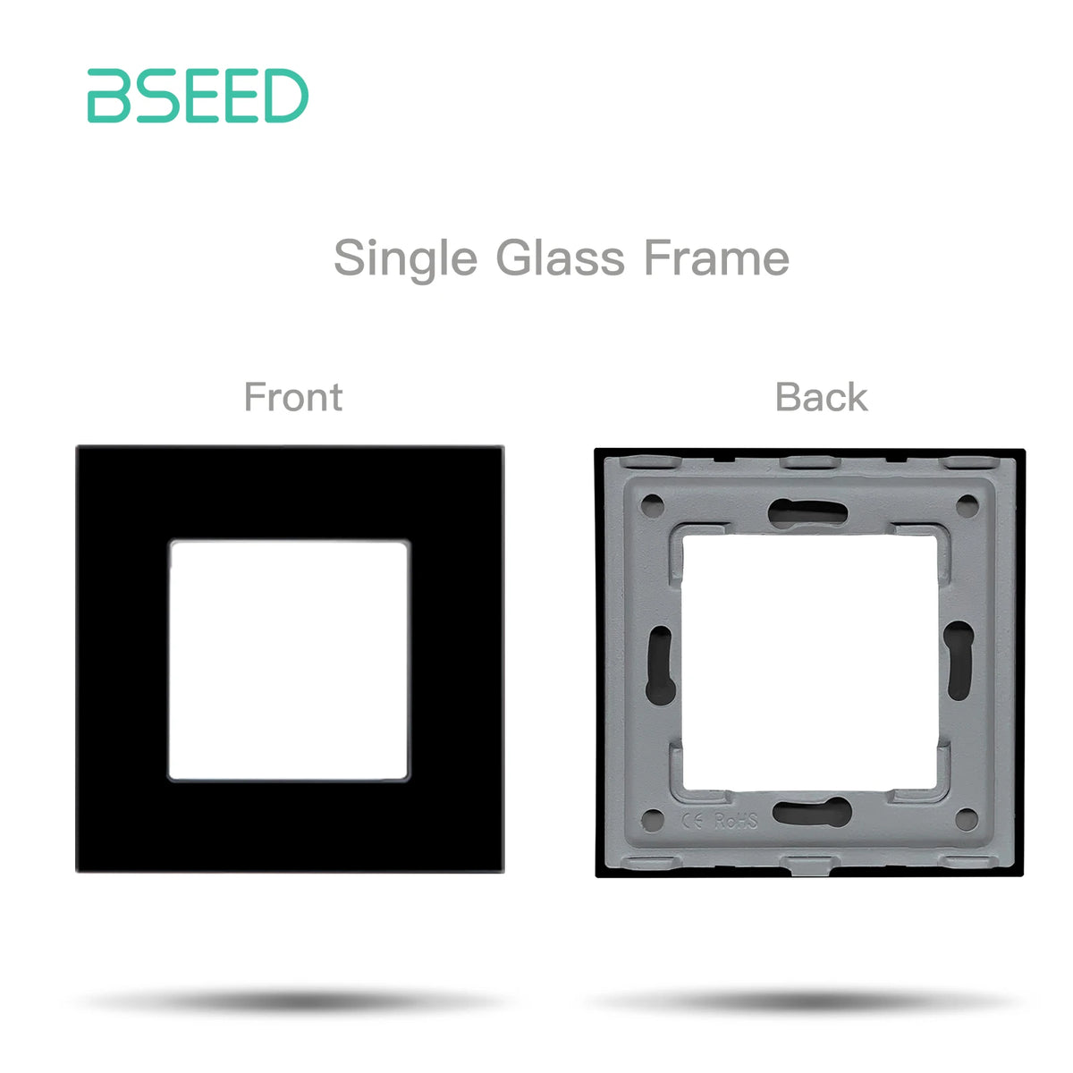 Single Frame Black / EU standard
