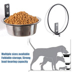 Collapsible and Stable Dog Bowl No Rust and No Corrosion Feed Bowl for Keeping Home Clean and Elegant