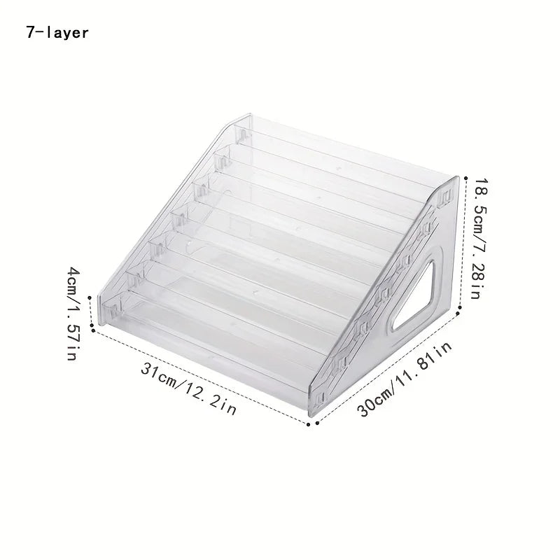Acrylic Display Stand - Multi Layer Design for Toy Cars and Jewelry, Perfect for Organizing Collectibles and Jewelry Displays