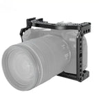 Camera Cage for Canon EOS R ILDC Camera Form-fit for Arca Swiss Baseplate ARRI Cold Shoe Mount Video Film Movie Rig Stabilizer