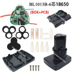 Type B 6*18650 Li-ion Battery Case PCB Circuit Board for Lomvum DeYun ZhiPu FuGe for KoMax DLS DEGUQMNT GCRAFT 10.8V 12V Battery